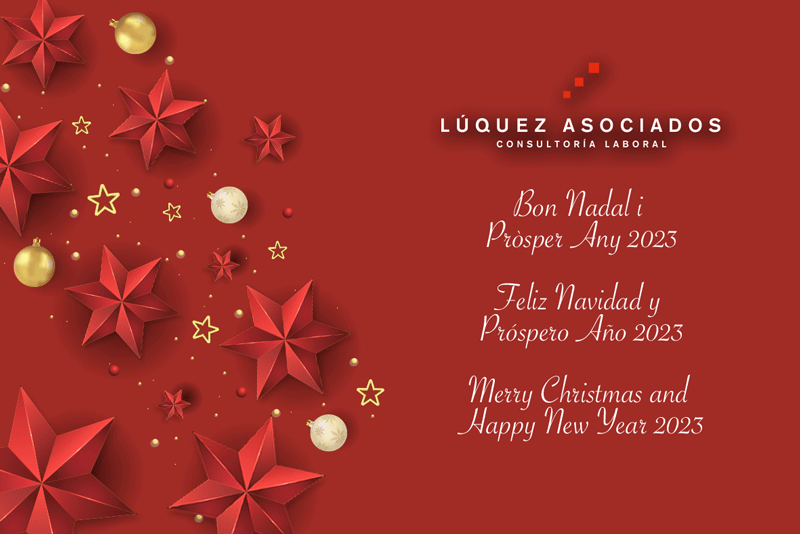 Bon Nadal i Pròsper Any 2023 | Feliz Navidad y Próspero Año 2023
